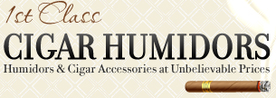 1st Class Cigar Humidors coupon code