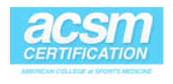 ACSM Coupon Code