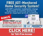 ADT Home Security Alarm System coupon code