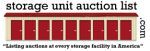 Storage Unit Auction List Coupon Code