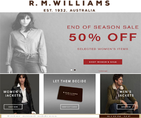 rm williams coupon code